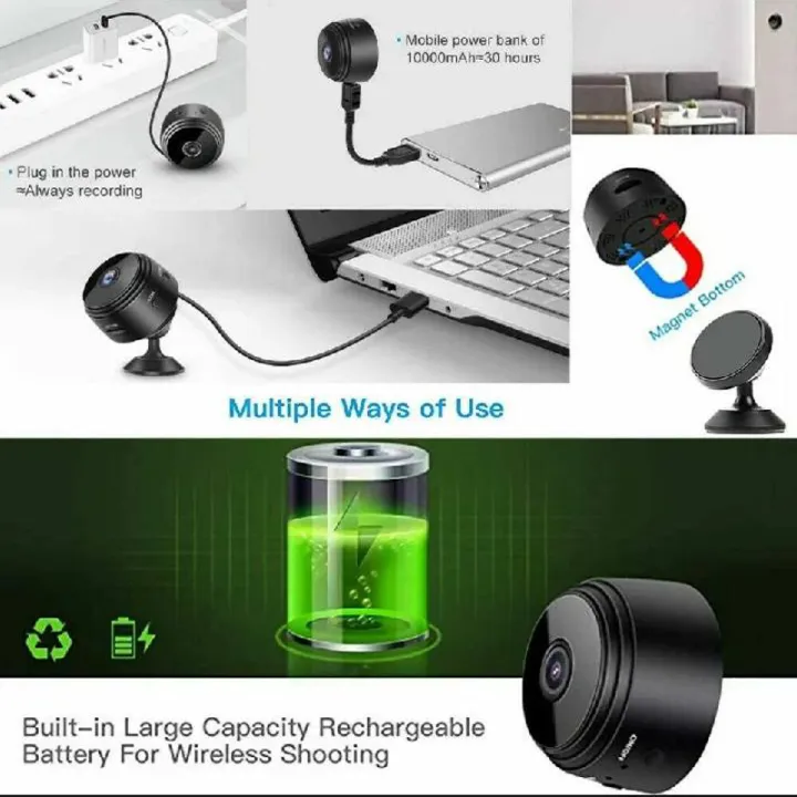Mini CCTV Camera A9 – view 2
